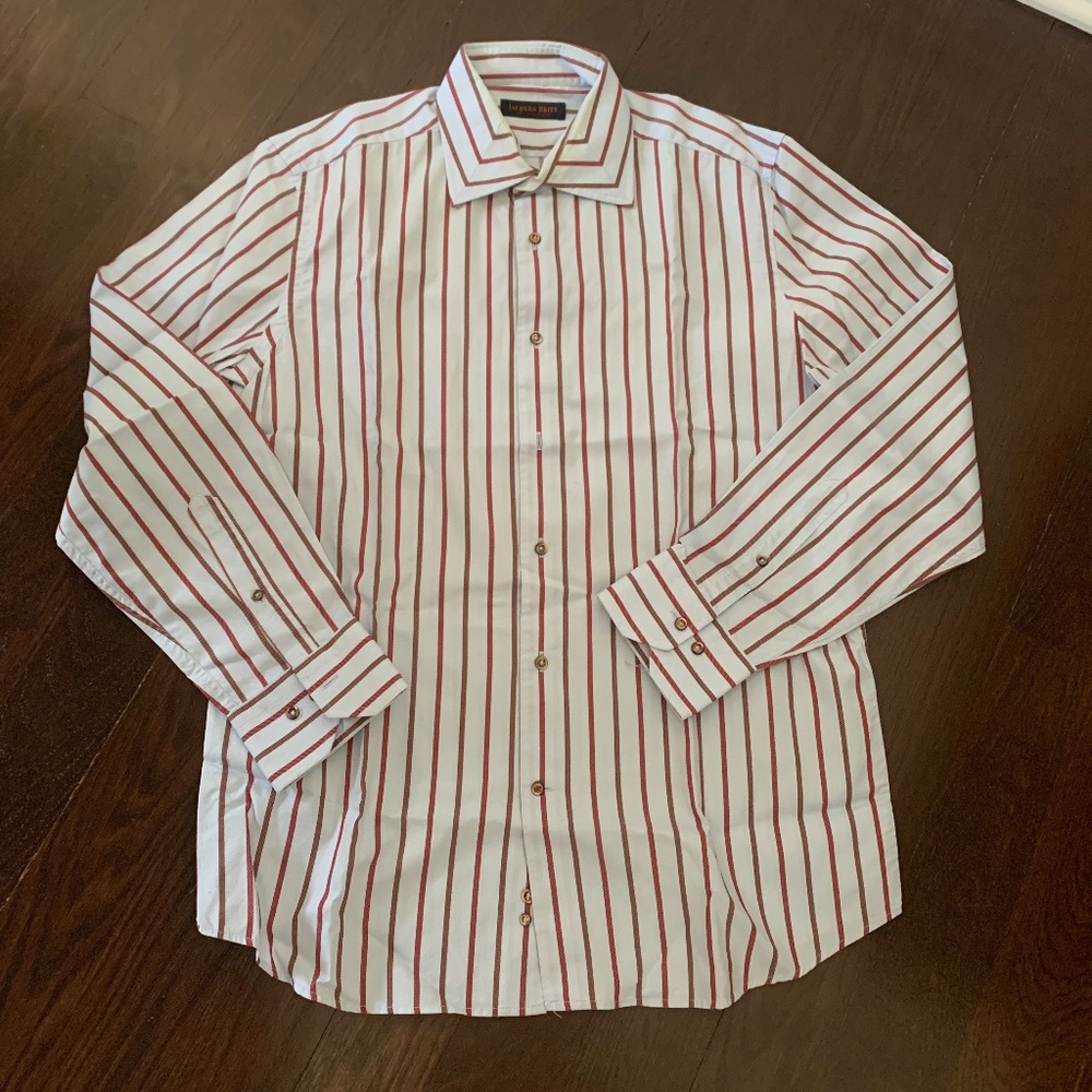 Jacques Britt Mens long sleeves dress shirt